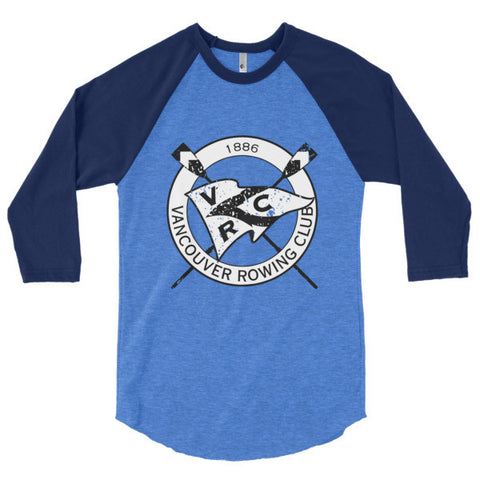 3/4 sleeve raglan shirt